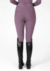 Maximilian Equestrian Pro Riding Leggings Plum by Maximilian Equestrian at  Try a Bit