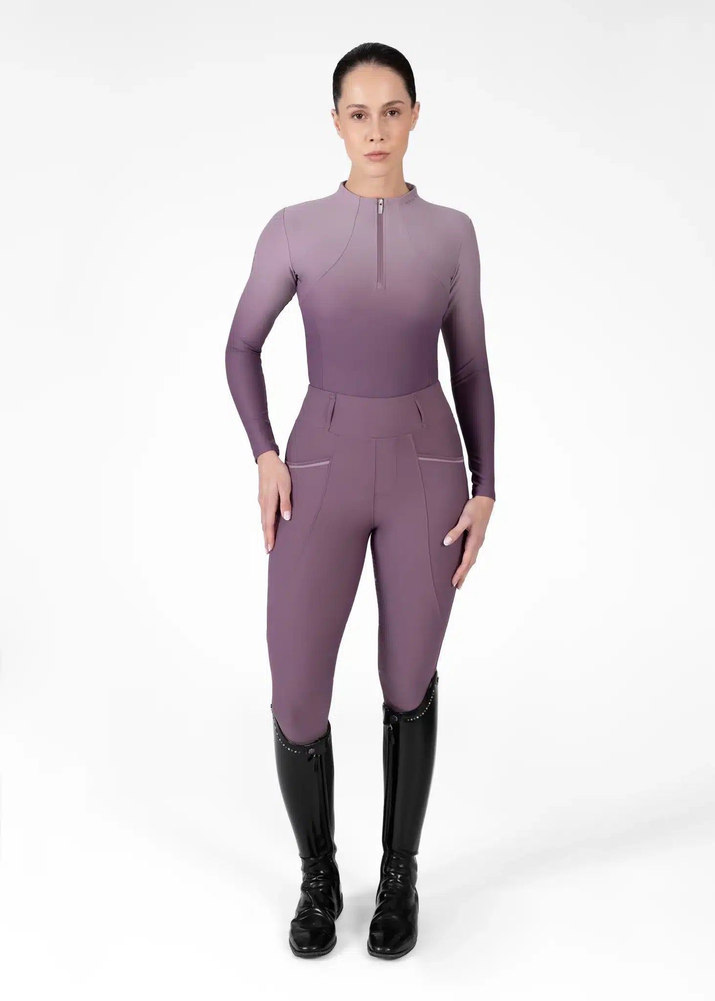 Maximilian Equestrian Ombré Long Sleeve Base Layer by Maximilian Equestrian at  Try a Bit