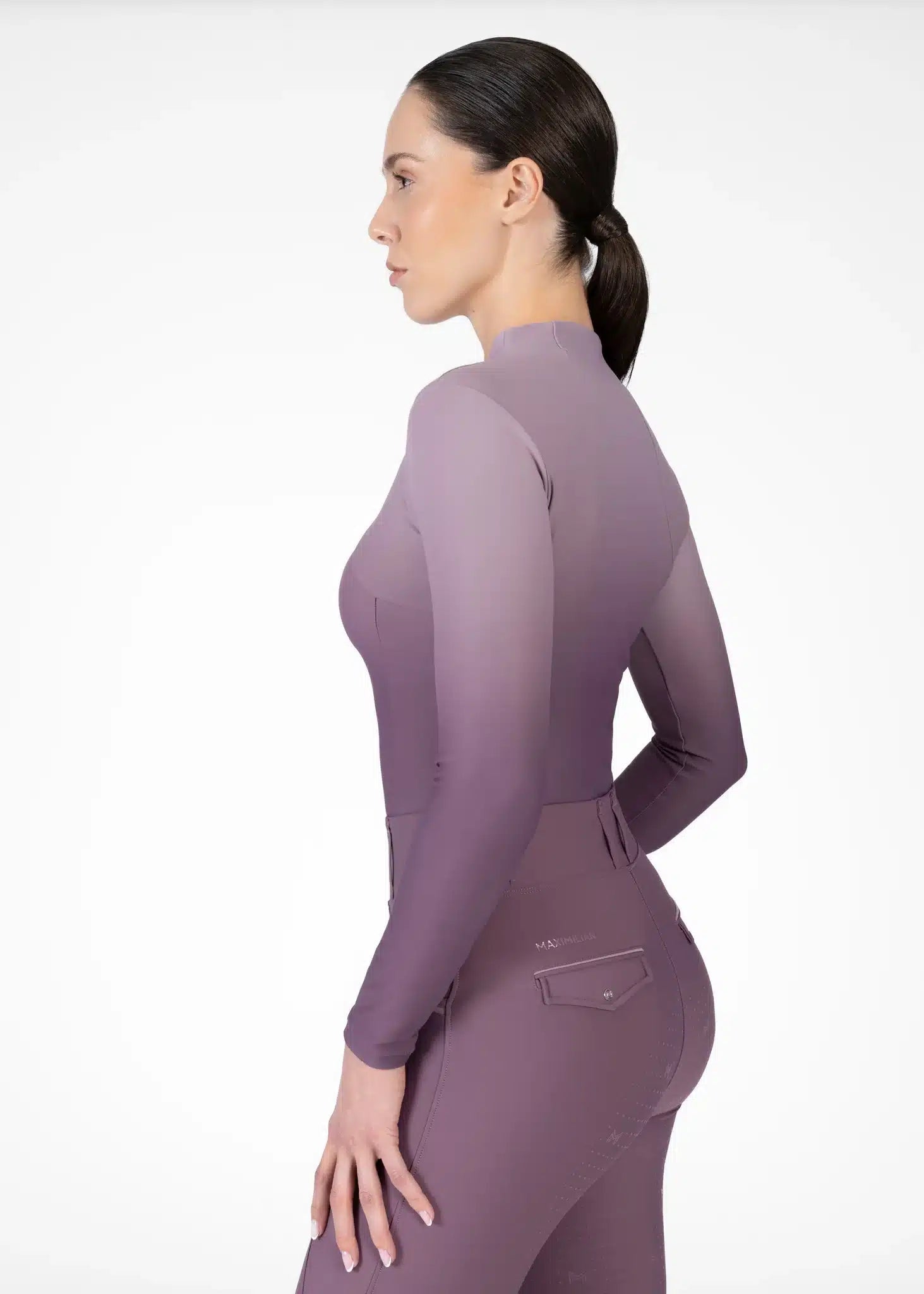Maximilian Equestrian Ombré Long Sleeve Base Layer by Maximilian Equestrian at  Try a Bit