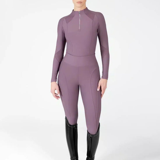 Maximilian Equestrian Frame Long Sleeve Base Layer Performance Riding Top by Maximilian Equestrian at  Try a Bit