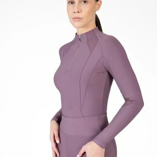 Maximilian Equestrian Frame Long Sleeve Base Layer Performance Riding Top by Maximilian Equestrian at  Try a Bit
