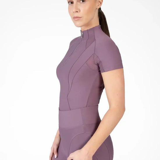 Maximilian Equestrian Frame Short Sleeve Base Layer - Performance Riding Top by Maximilian Equestrian at  Try a Bit