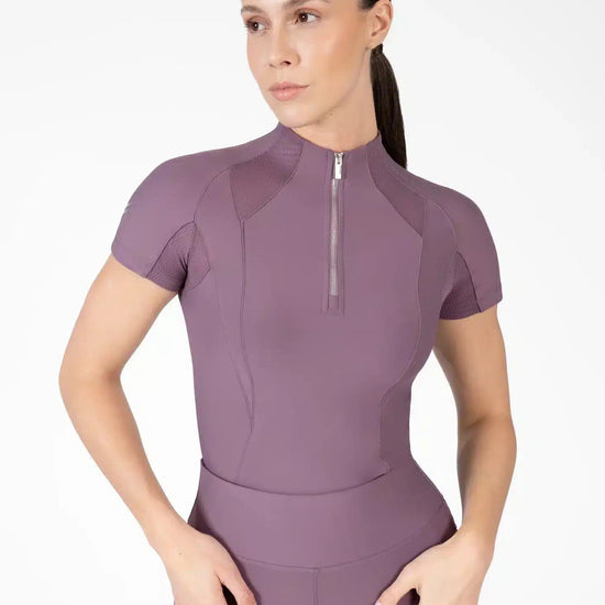 Maximilian Equestrian Frame Short Sleeve Base Layer - Performance Riding Top by Maximilian Equestrian at  Try a Bit