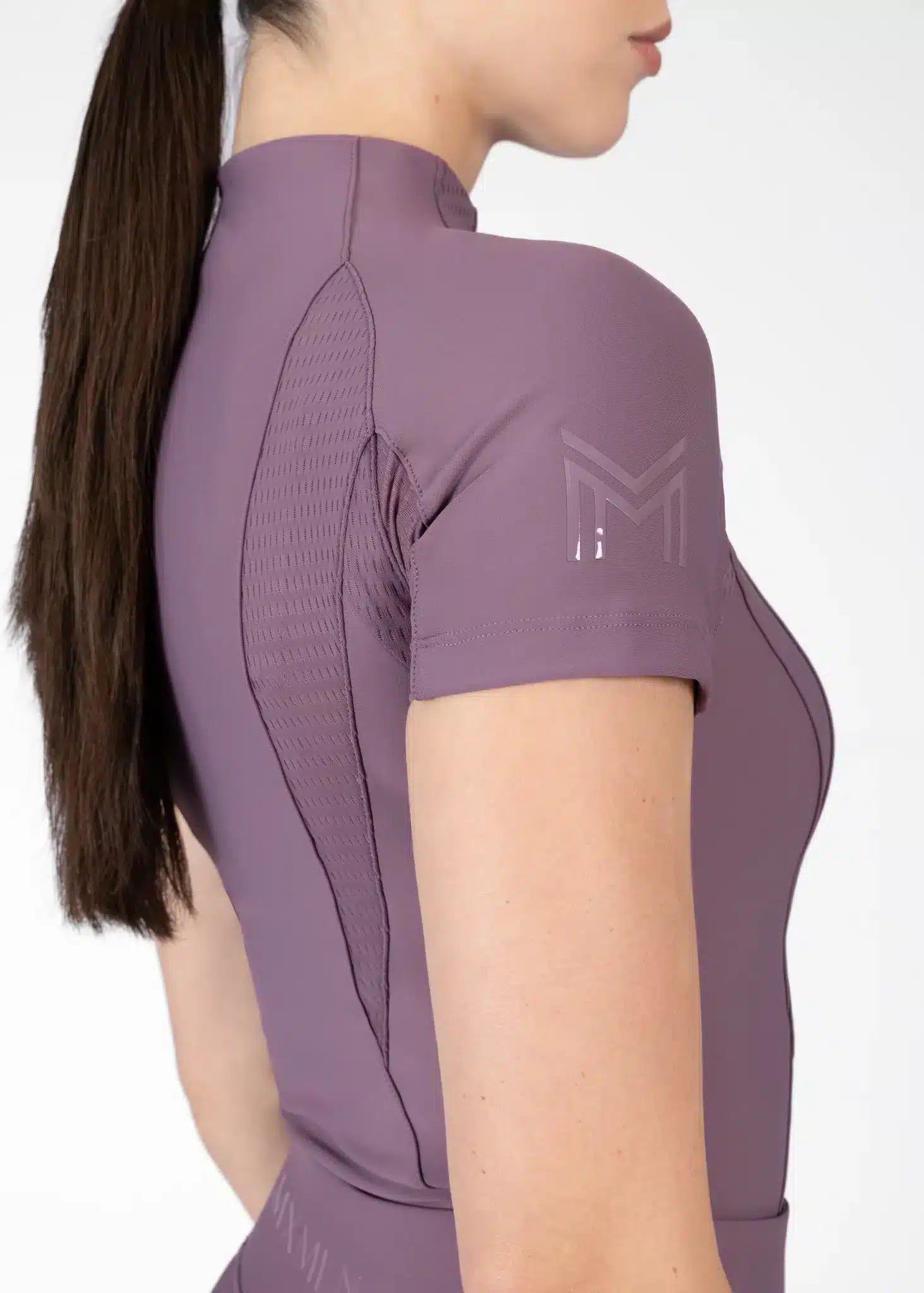 Maximilian Equestrian Frame Short Sleeve Base Layer - Performance Riding Top by Maximilian Equestrian at  Try a Bit