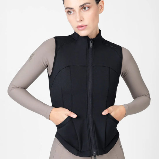 Fit Technical Vest (Black) by Maximilian Equestrian at  Try A Bit