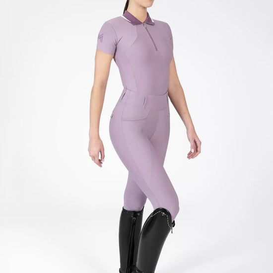 Maximilian Equestrian Pro Riding Leggings Orchid by Maximilian Equestrian at  Try a Bit