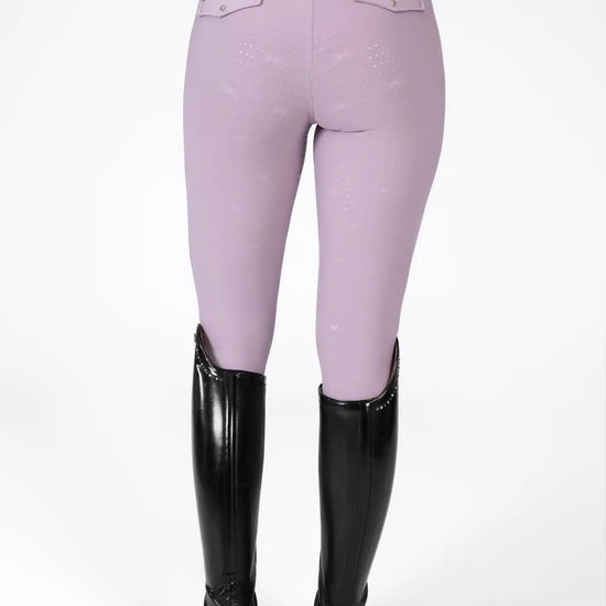 Maximilian Equestrian Pro Riding Leggings Orchid by Maximilian Equestrian at  Try a Bit