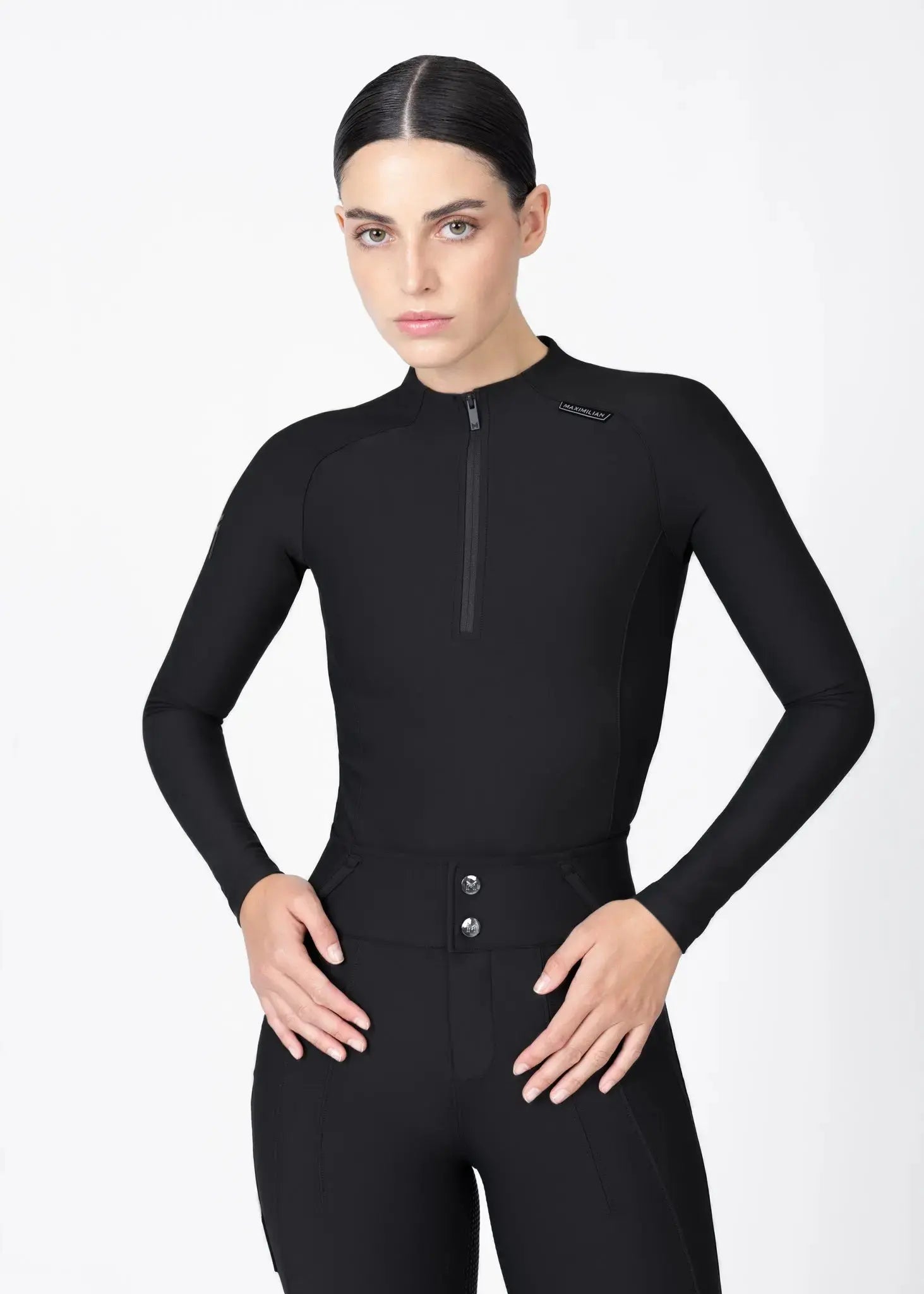Maximilian Equestrian Origin Long Sleeve Base Layer by Maximilian Equestrian at  Try A Bit