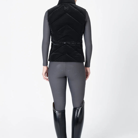 Astro Puffer Vest (Black) by Maximilian Equestrian at  Try A Bit