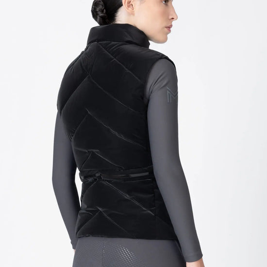 Astro Puffer Vest (Black) by Maximilian Equestrian at  Try A Bit