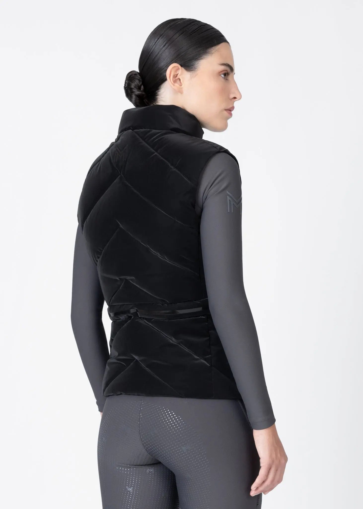 Astro Puffer Vest (Black) by Maximilian Equestrian at  Try A Bit