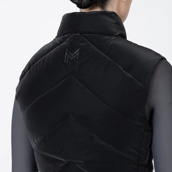 Astro Puffer Vest (Black) by Maximilian Equestrian at  Try A Bit