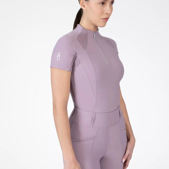 Maximilian Equestrian Frame Short Sleeve Base Layer - Performance Riding Top by Maximilian Equestrian at  Try a Bit