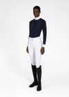 Maximilian Equestrian Aero Breeches (White/Silver) by Maximilian Equestrian at  Try a Bit