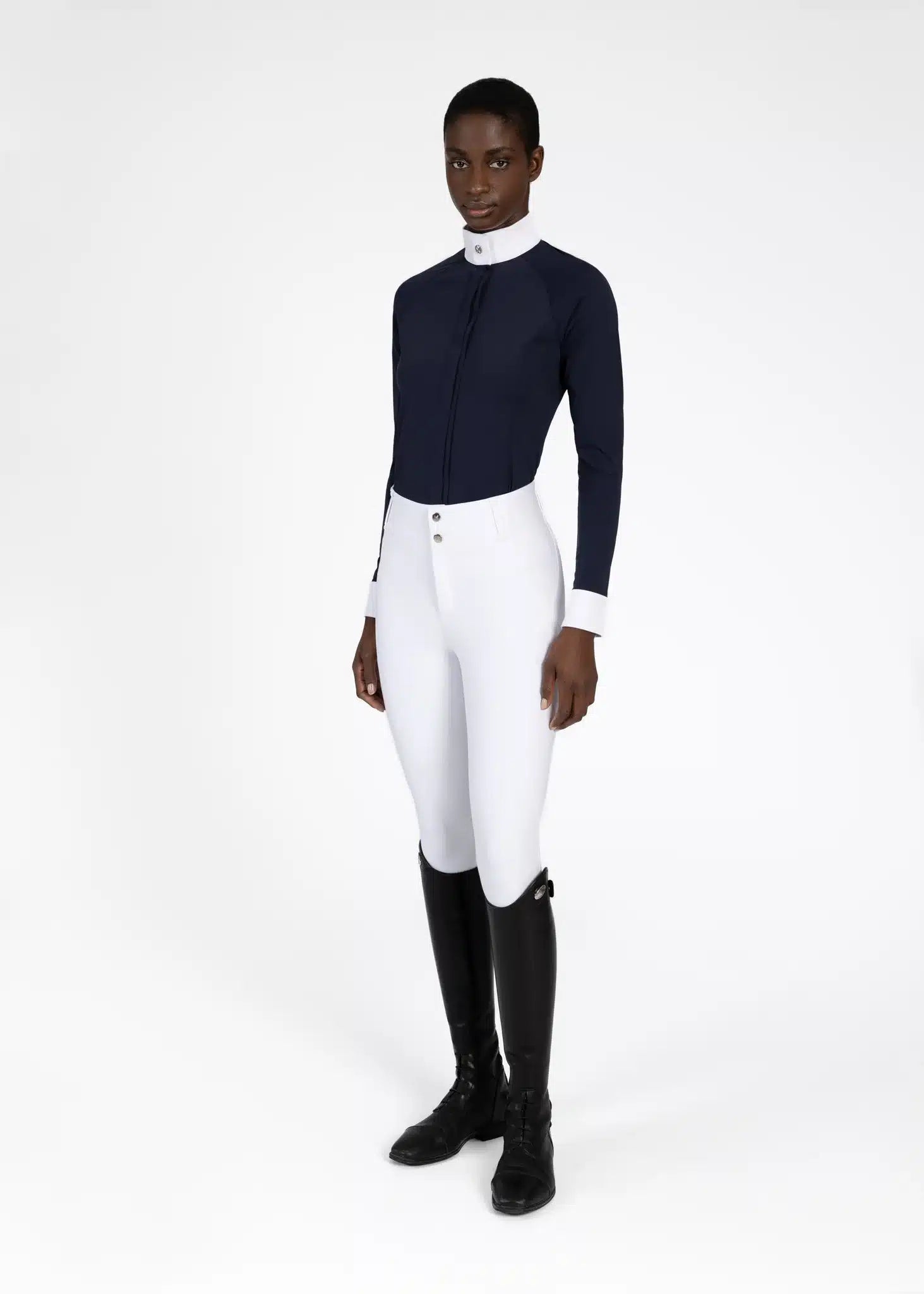 Maximilian Equestrian Aero Breeches (White/Silver) by Maximilian Equestrian at  Try a Bit