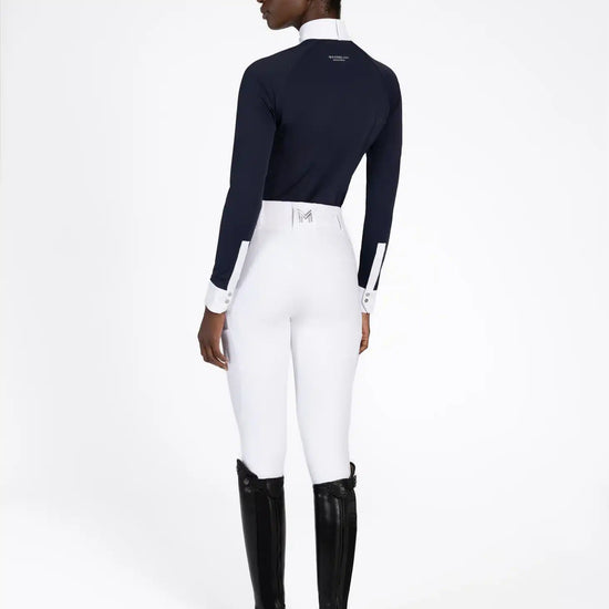 Maximilian Equestrian Aero Breeches (White/Silver) by Maximilian Equestrian at  Try a Bit