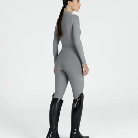 Maximilian Equestrian Outline Riding Leggings Titanium by Maximilian Equestrian at  Try a Bit