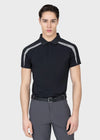 Court Polo Shirt (Black/Grey) by Maximilian Equestrian at  Try A Bit