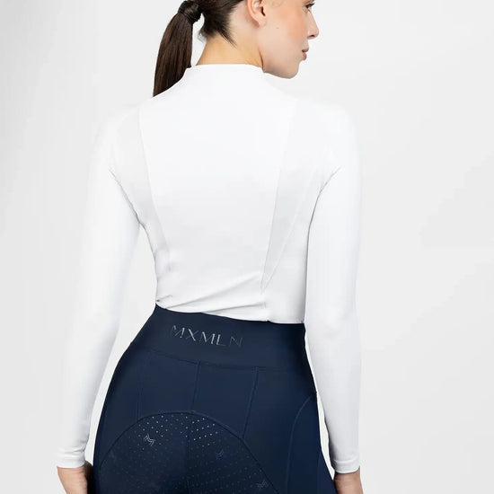 Maximilian Equestrian Frame Long Sleeve Base Layer Performance Riding Top by Maximilian Equestrian at  Try a Bit