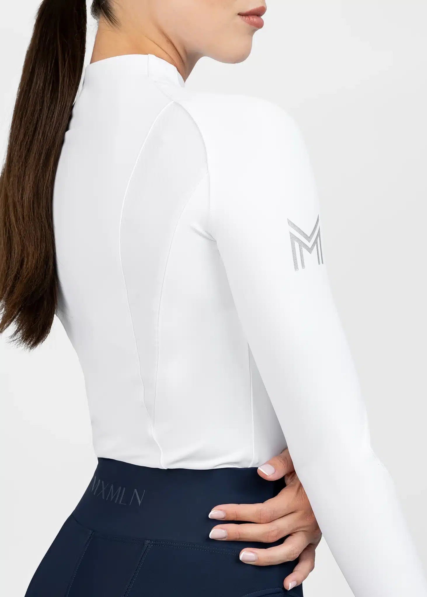 Maximilian Equestrian Frame Long Sleeve Base Layer Performance Riding Top by Maximilian Equestrian at  Try a Bit