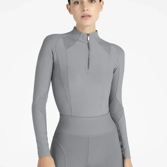 Maximilian Equestrian Frame Long Sleeve Base Layer Performance Riding Top by Maximilian Equestrian at  Try a Bit