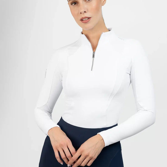 Maximilian Equestrian Frame Long Sleeve Base Layer Performance Riding Top by Maximilian Equestrian at  Try a Bit