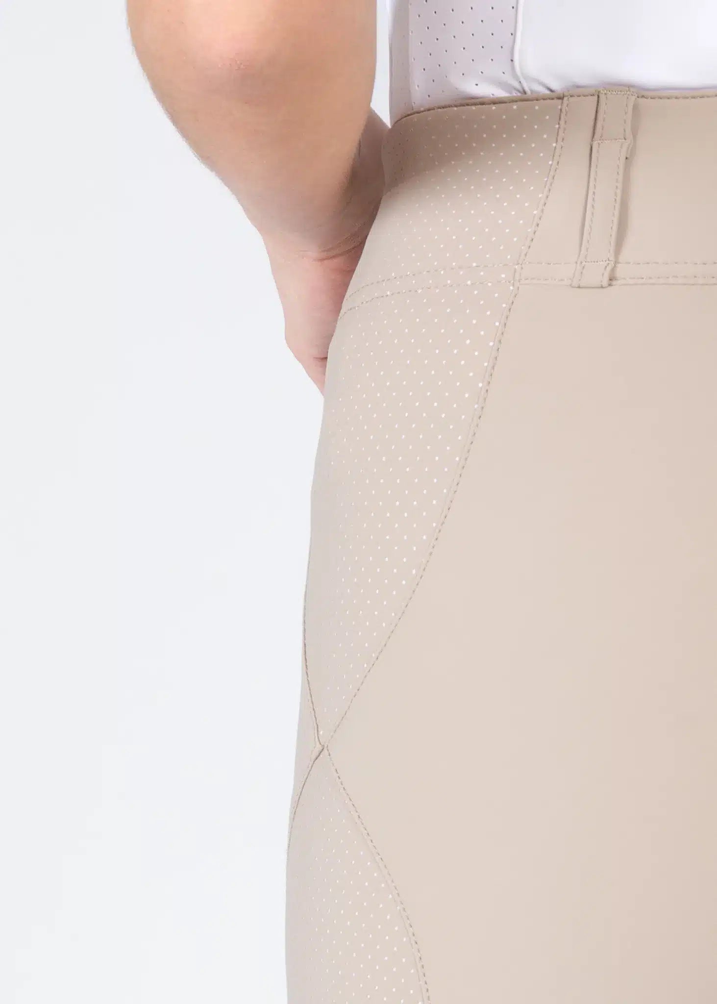Maximilian Equestrian Aero Breeches Beige by Maximilian Equestrian at  Try a Bit