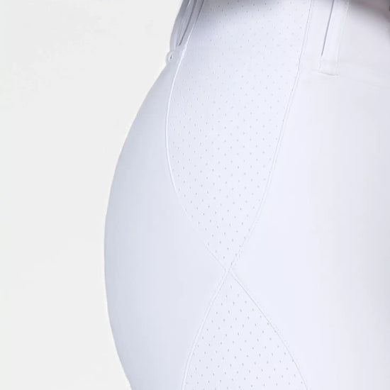 Maximilian Equestrian Aero Breeches White/Gold by Maximilian Equestrian at  Try a Bit
