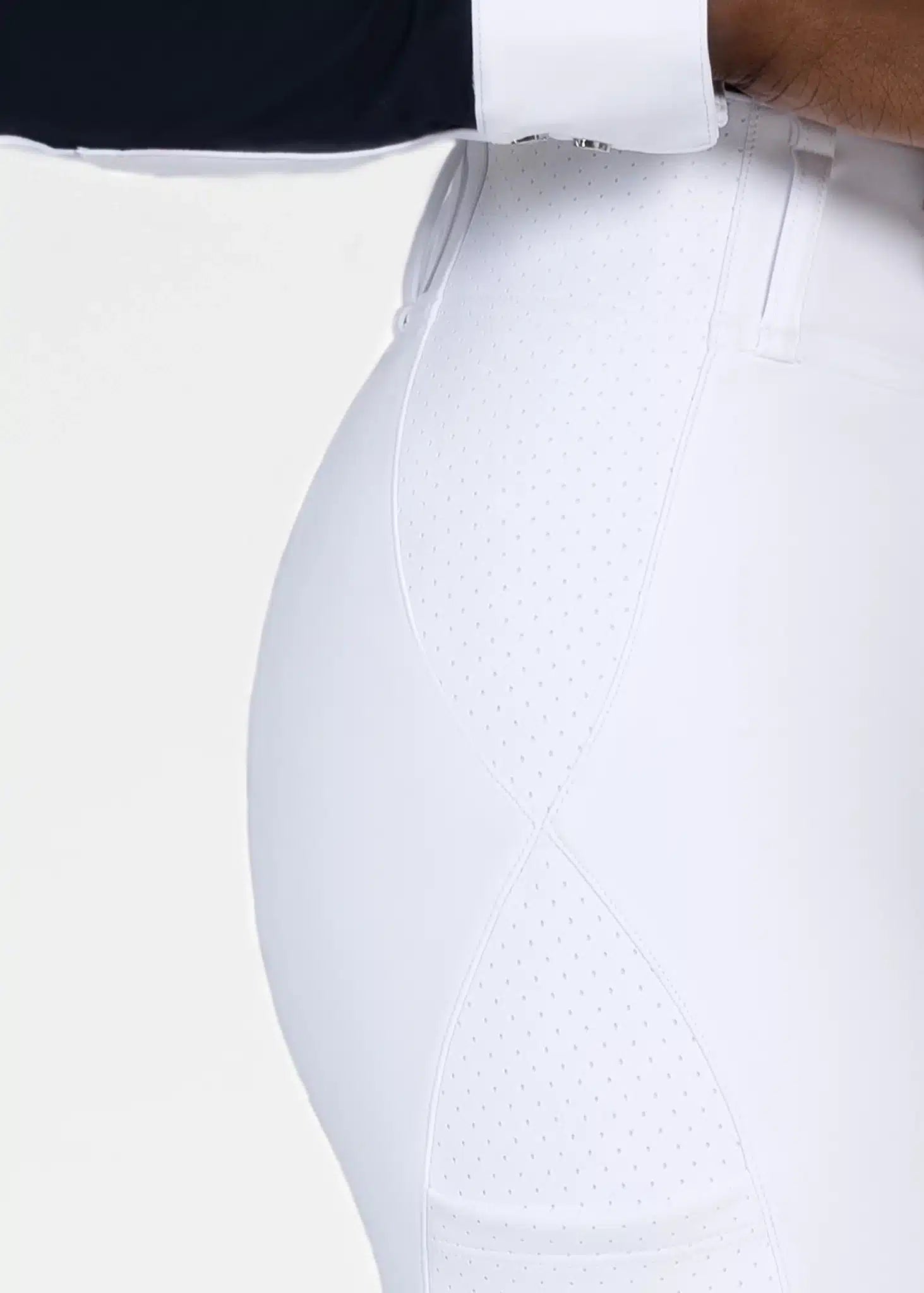 Maximilian Equestrian Aero Breeches White/Gold by Maximilian Equestrian at  Try a Bit