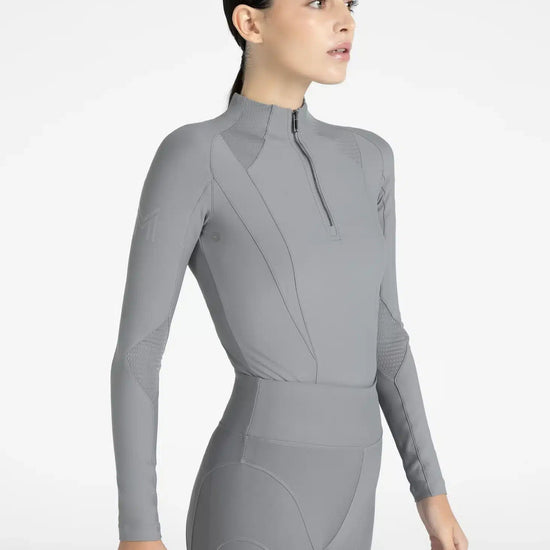 Maximilian Equestrian Frame Long Sleeve Base Layer Performance Riding Top by Maximilian Equestrian at  Try a Bit