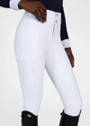 Maximilian Equestrian Aero Breeches White/Gold by Maximilian Equestrian at  Try a Bit