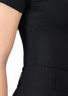 Aero Short Sleeve Base Layer (Black) by Maximilian Equestrian at  Try A Bit