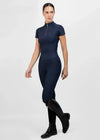 Maximilian Equestrian Frame Short Sleeve Base Layer - Performance Riding Top by Maximilian Equestrian at  Try a Bit