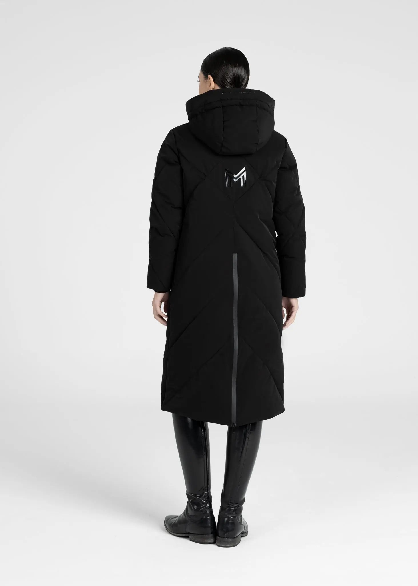 Global Puffer Jacket (Black) by Maximilian Equestrian at  Try A Bit