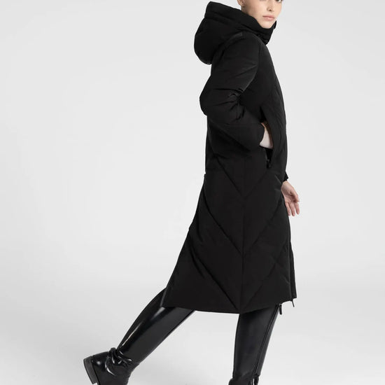 Global Puffer Jacket (Black) by Maximilian Equestrian at  Try A Bit