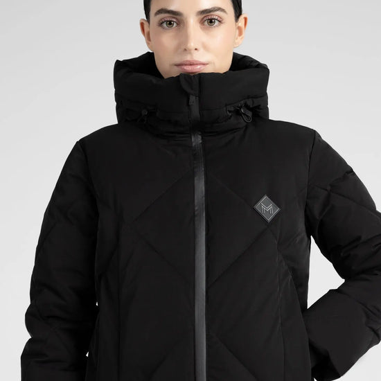 Global Puffer Jacket (Black) by Maximilian Equestrian at  Try A Bit