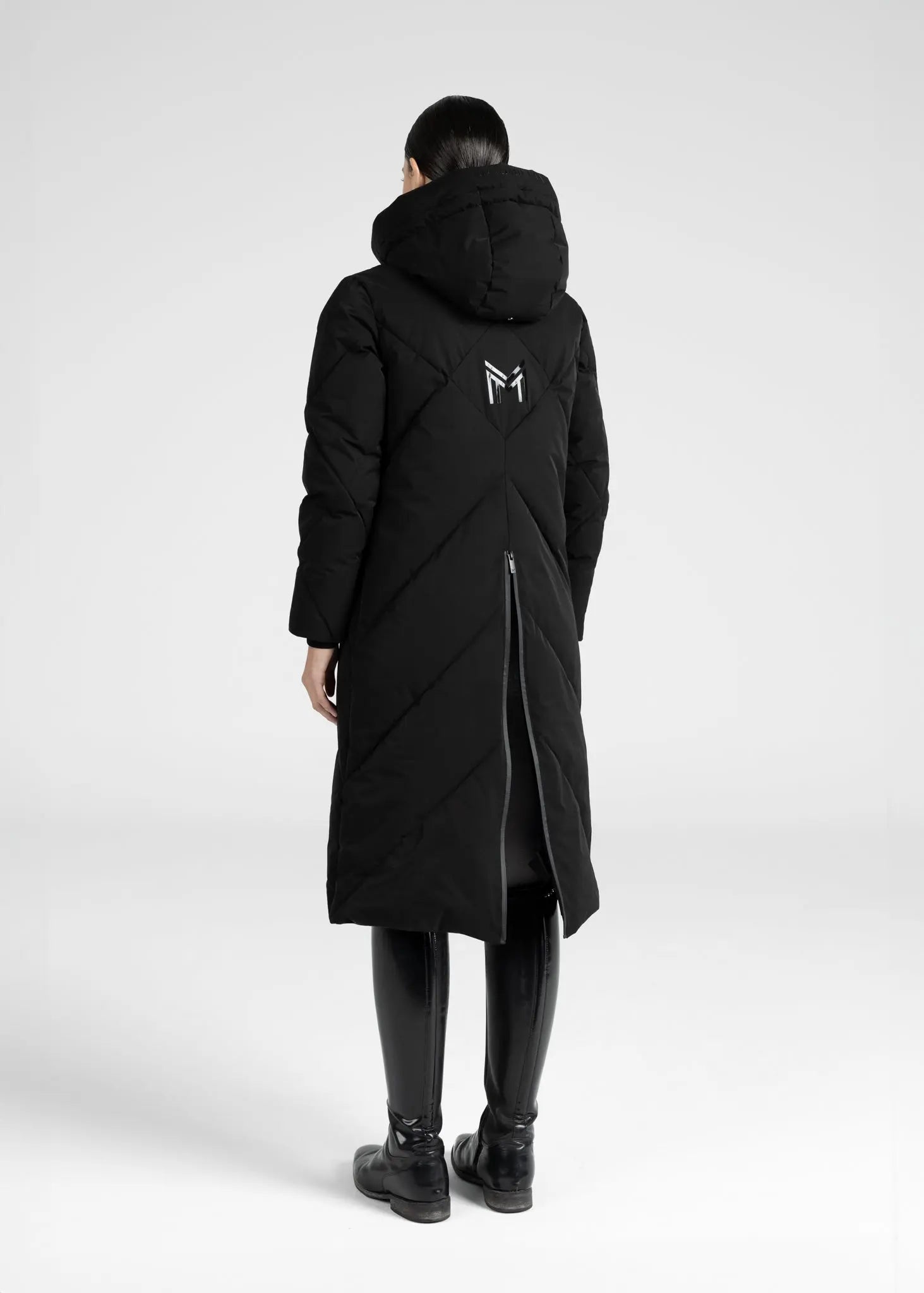 Global Puffer Jacket (Black) by Maximilian Equestrian at  Try A Bit