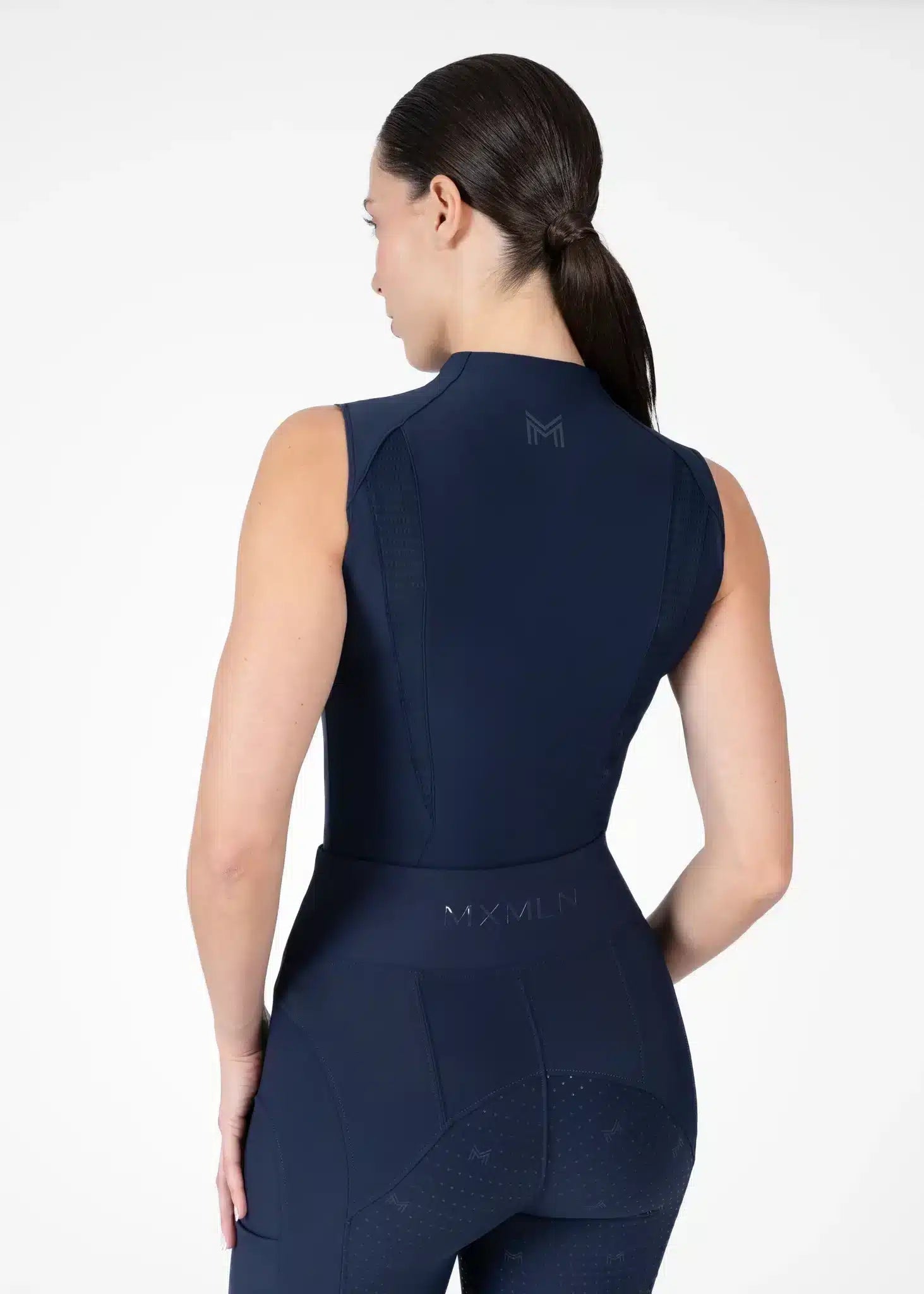 Maximilian Equestrian Frame Sleeveless Base Layer by Maximilian Equestrian at  Try a Bit