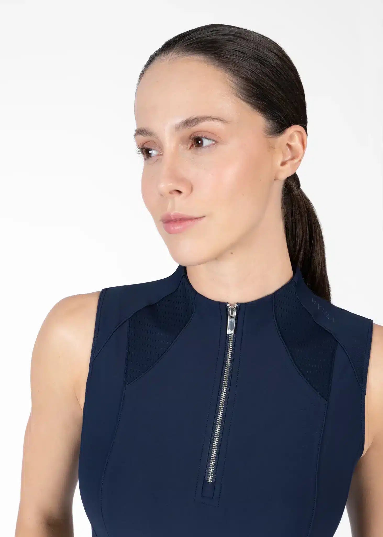 Maximilian Equestrian Frame Sleeveless Base Layer by Maximilian Equestrian at  Try a Bit