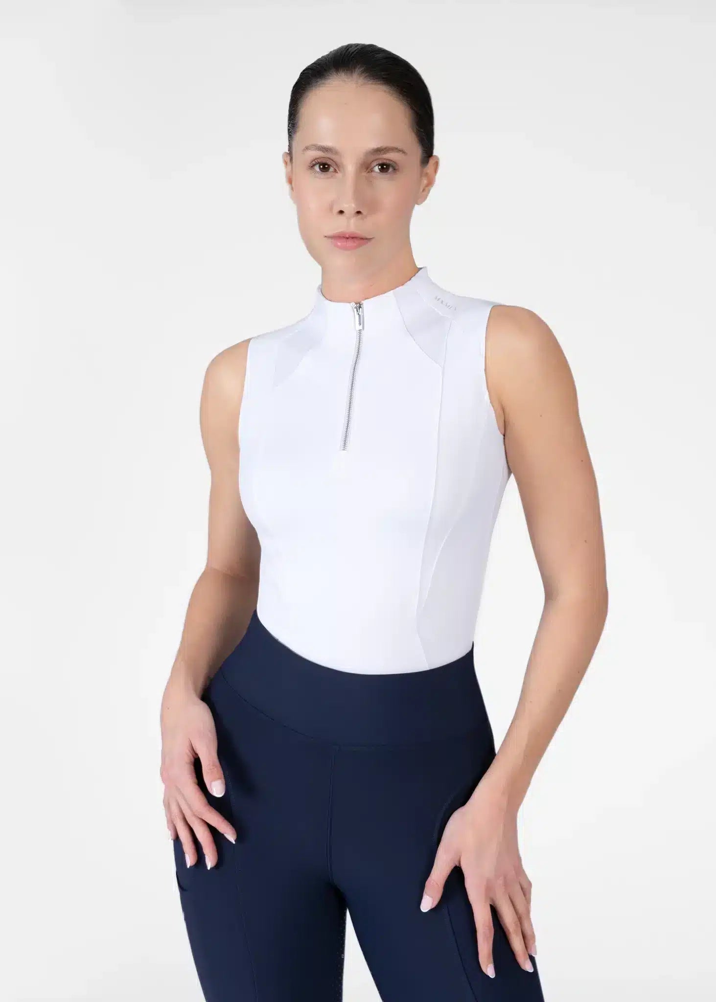 Maximilian Equestrian Frame Sleeveless Base Layer by Maximilian Equestrian at  Try a Bit
