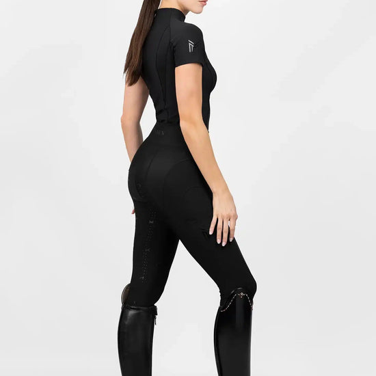 Maximilian Equestrian Frame Short Sleeve Base Layer - Performance Riding Top by Maximilian Equestrian at  Try a Bit
