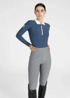 Maximilian Equestrian Concept Long Sleeve Polo Shirt (Sailor) by Maximilian Equestrian at  Try a Bit