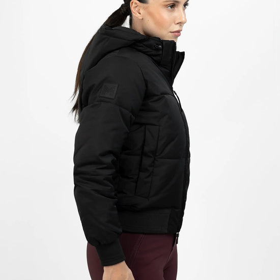 Stereo Puffer Jacket (Black) by Maximilian Equestrian at  Try A Bit
