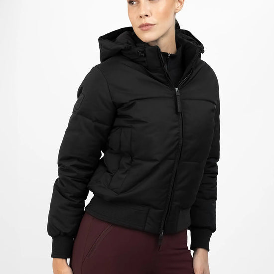 Stereo Puffer Jacket (Black) by Maximilian Equestrian at  Try A Bit
