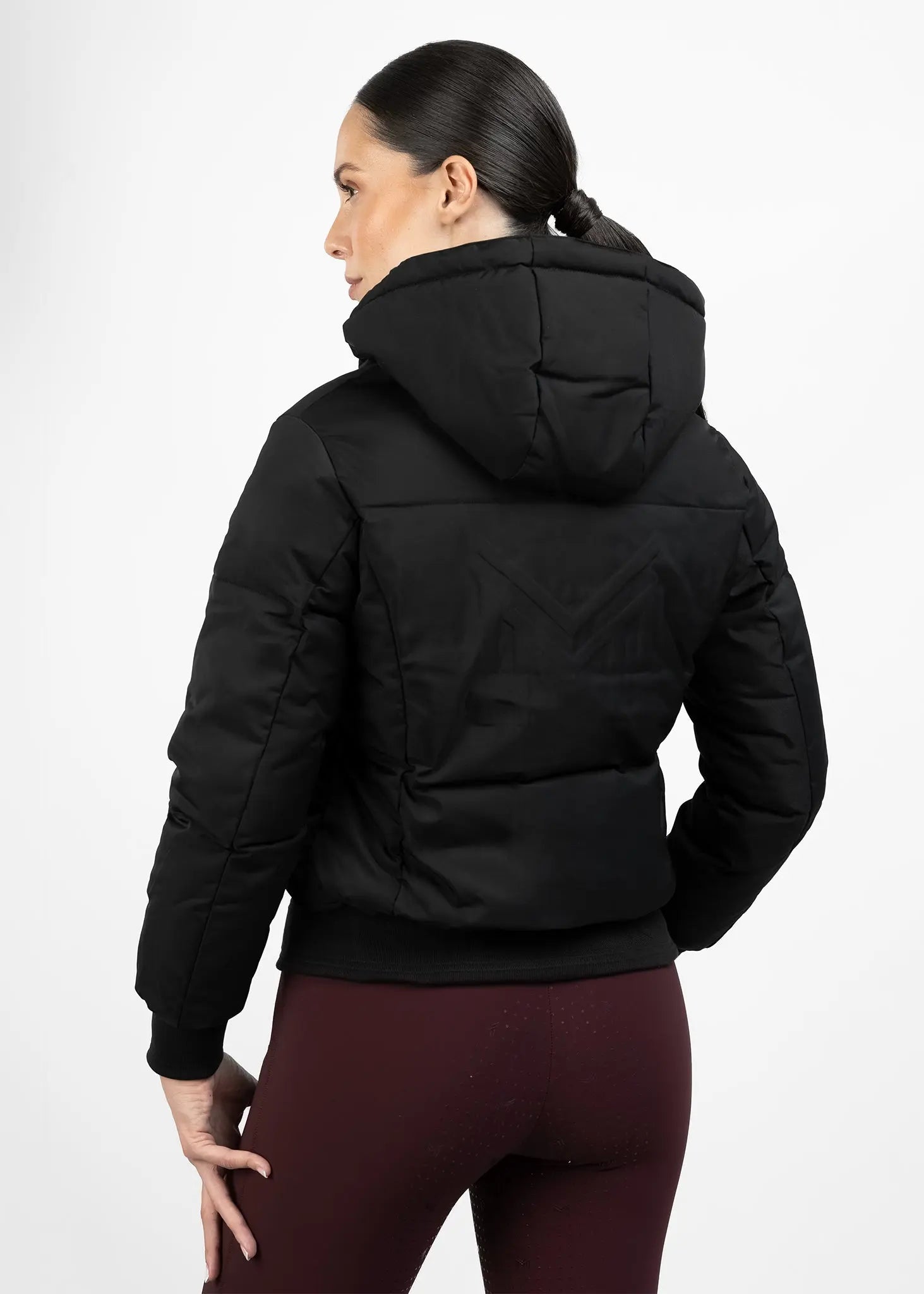Stereo Puffer Jacket (Black) by Maximilian Equestrian at  Try A Bit