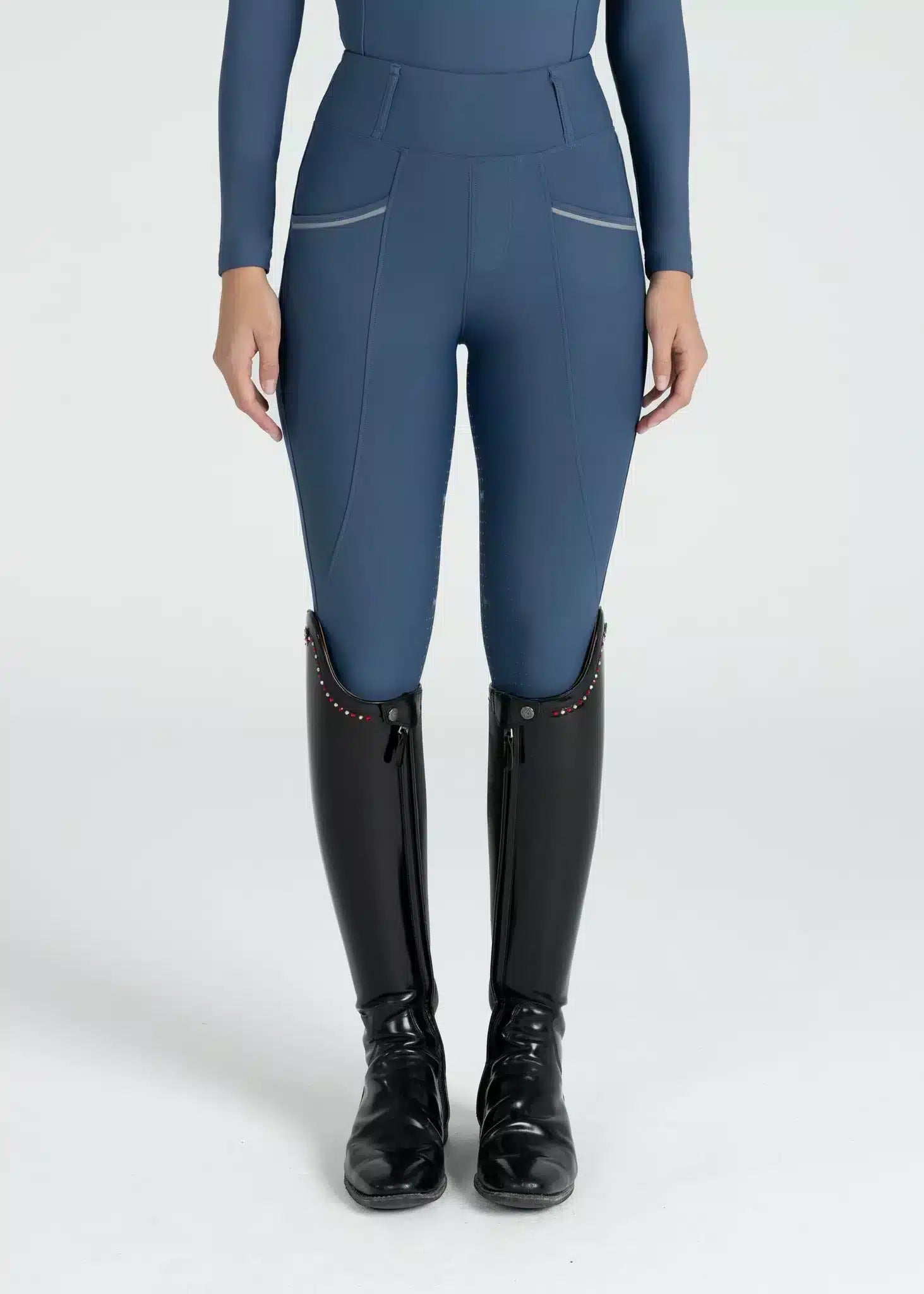 Maximilian Equestrian Pro Riding Leggings Sailor by Maximilian Equestrian at  Try a Bit