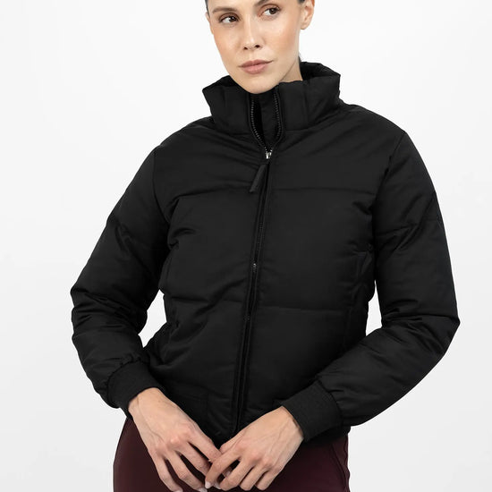 Stereo Puffer Jacket (Black) by Maximilian Equestrian at  Try A Bit