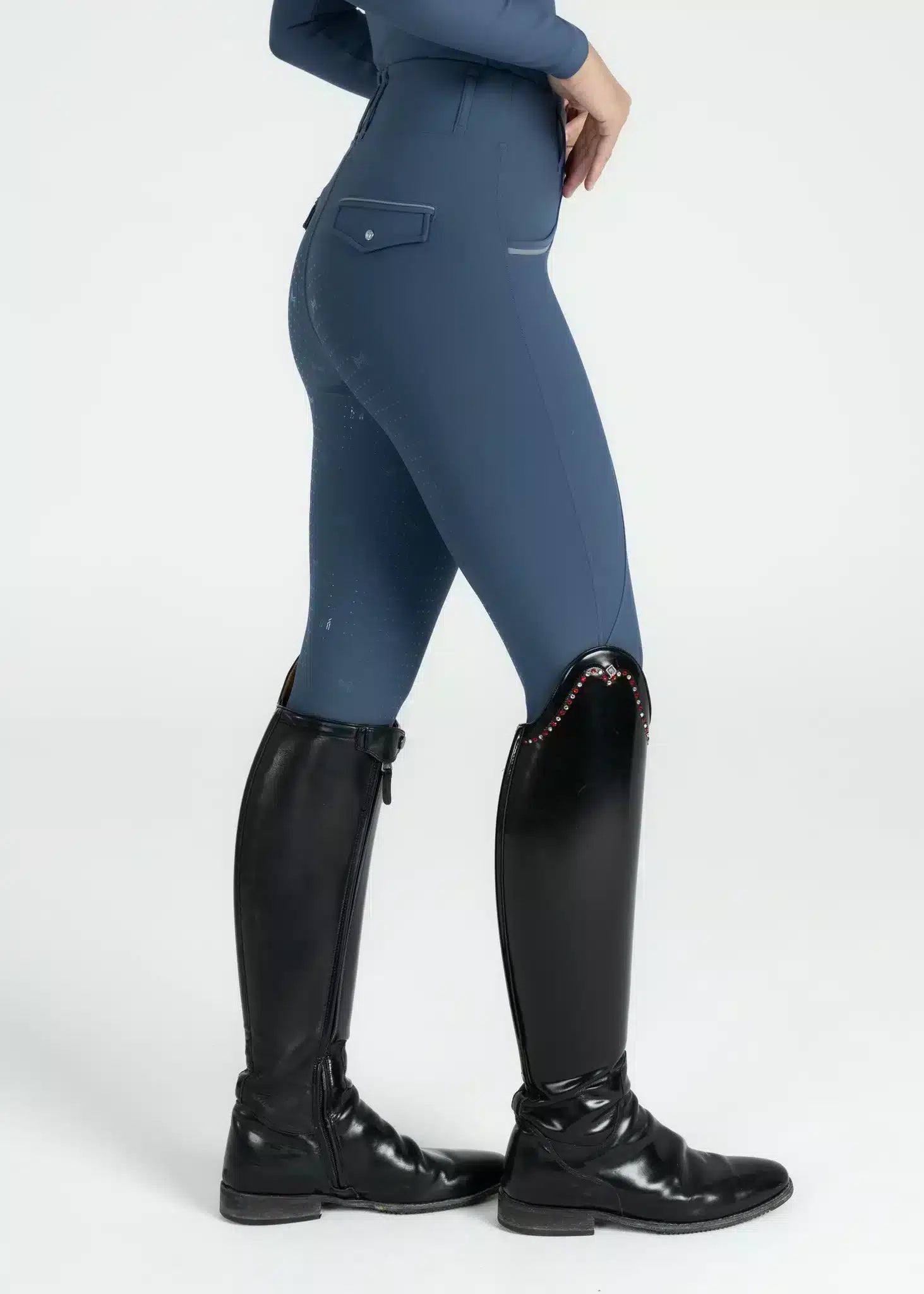 Maximilian Equestrian Pro Riding Leggings Sailor by Maximilian Equestrian at  Try a Bit