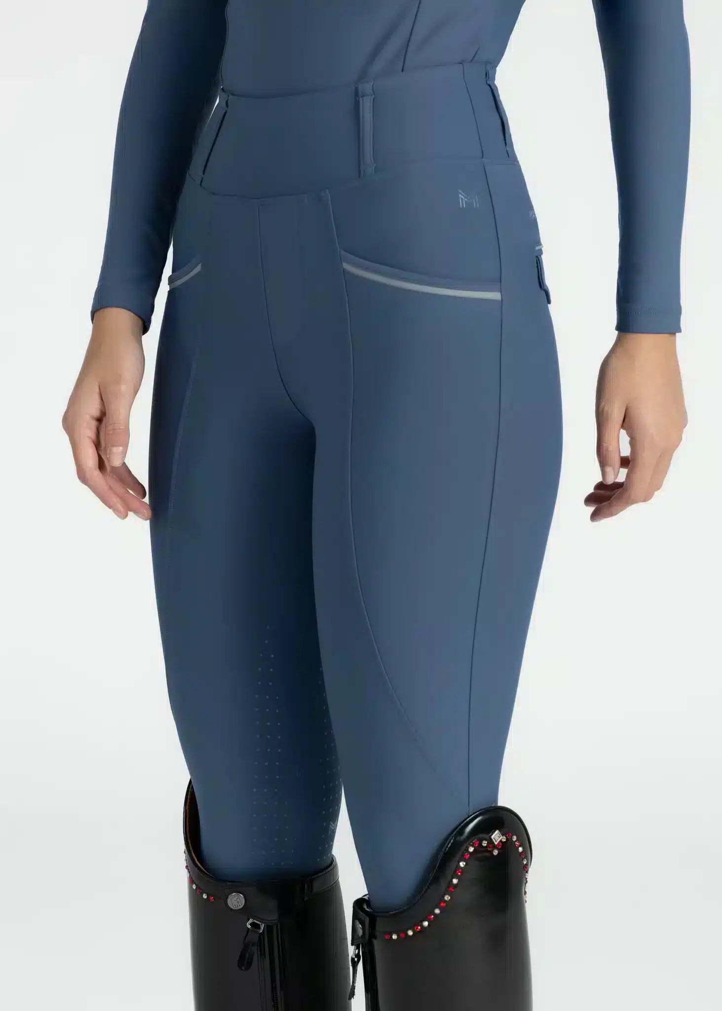 Maximilian Equestrian Pro Riding Leggings Sailor by Maximilian Equestrian at  Try a Bit