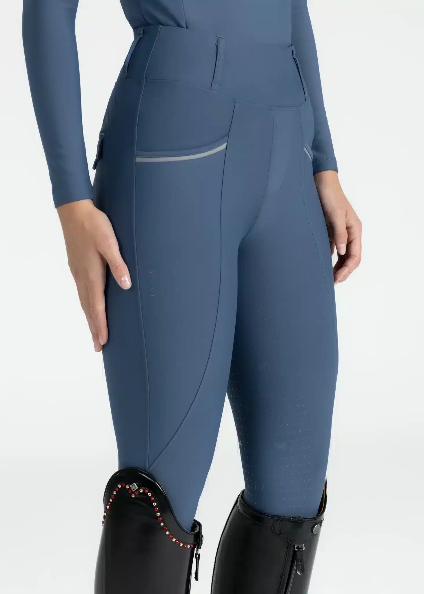 Maximilian Equestrian Pro Riding Leggings Sailor by Maximilian Equestrian at  Try a Bit